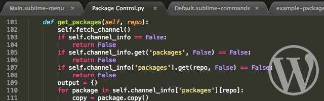 wordpress开发利器Sublime Text 2