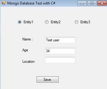 .NET连接MongoDB数据库实例教程