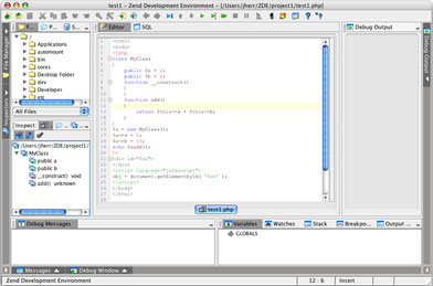PHP集成开发环境 Zend Studio
