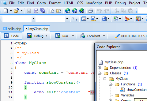 PHP开发工具 PHPDesigner