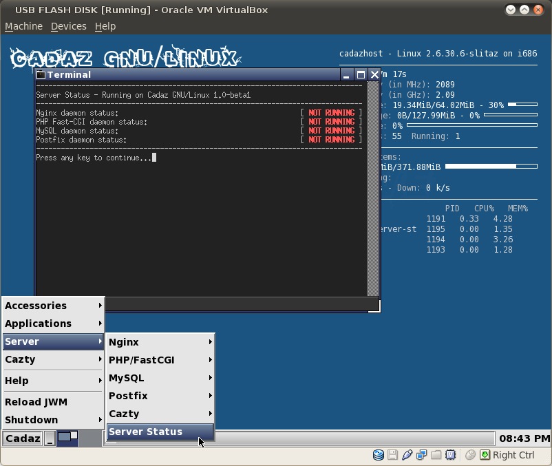 Cadaz GNU/Linux