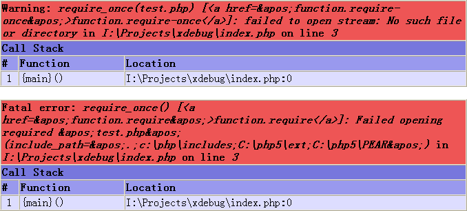 php调试器 Xdebug