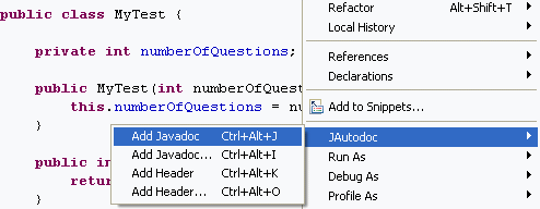 JAutodoc