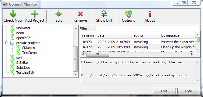 SVN提交监控器 CommitMonitor