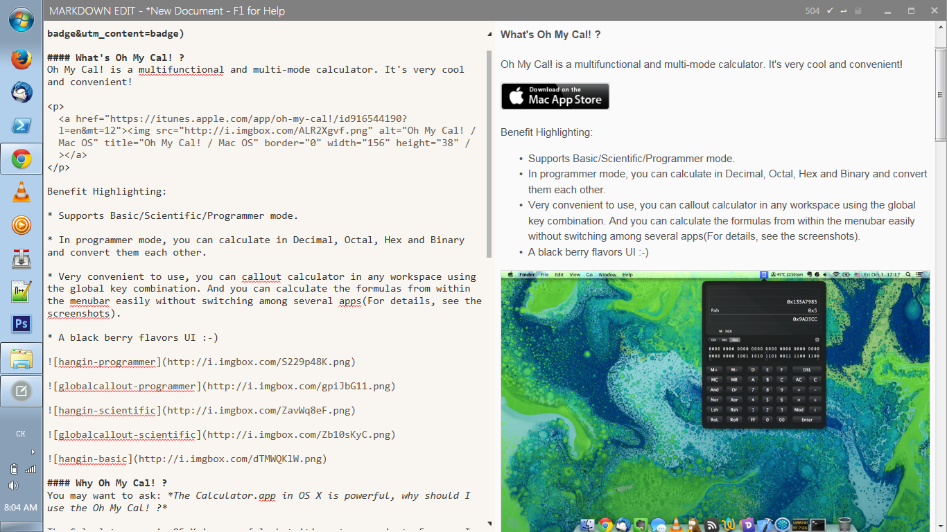 Markdown 编辑器 Markdown Edit