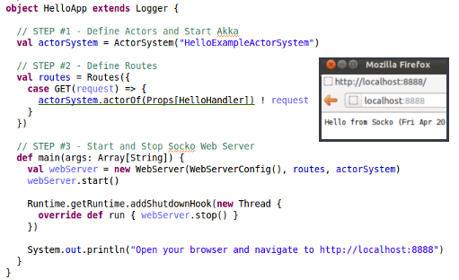 嵌入式的Scala Web服务器 SOCKO WEB
